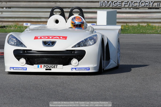2008-04-26 Monza 0082 THP Spider Cup - Alexandre Rambure